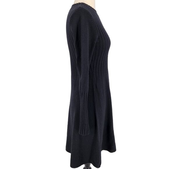 Club Monaco Wool Blend Ribbed Sweater Dress Womens Size Small - Picture 5 of 6
